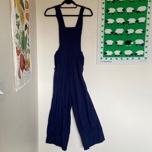 Navy Urban Outfitters 100% cotton overalls